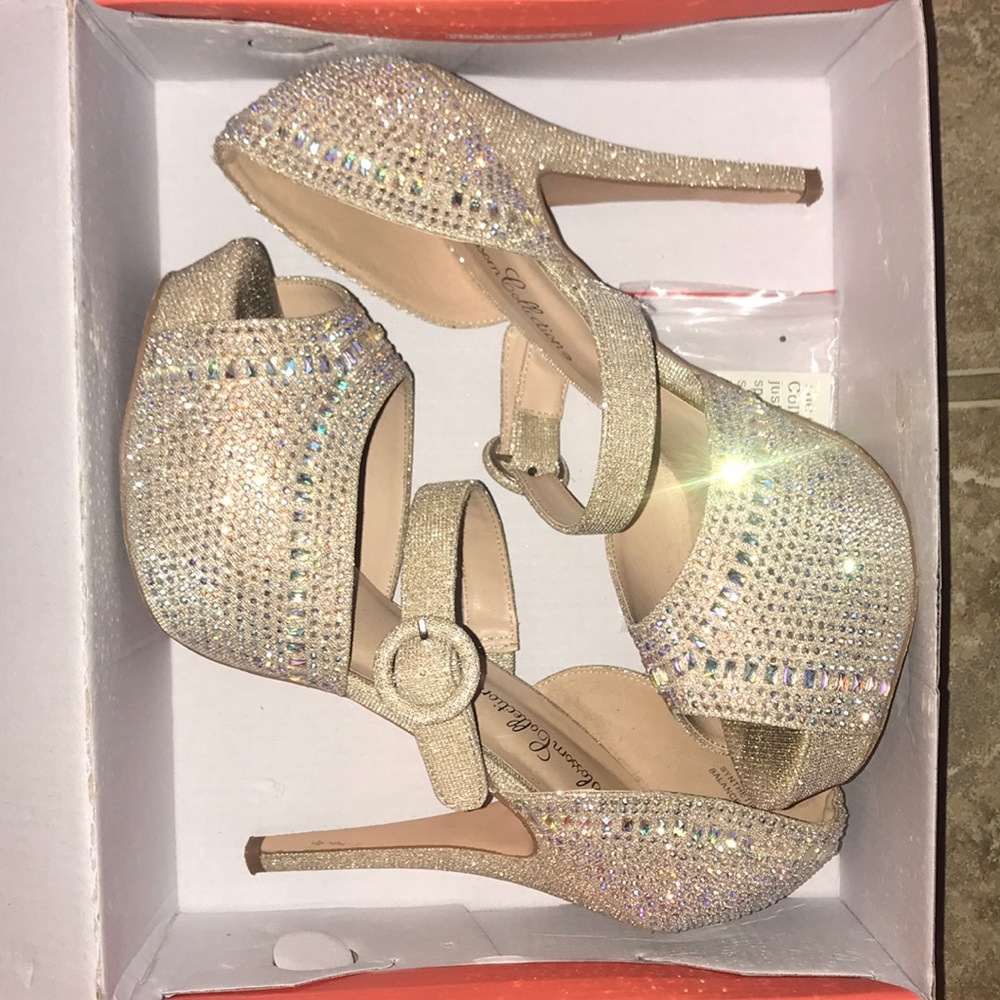 Sequined Heels